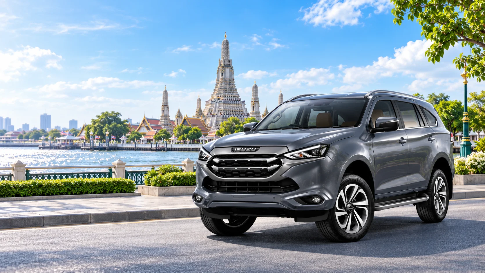 รถเช่า Isuzu MU-X TEUNG SUV TAXI SERVICE