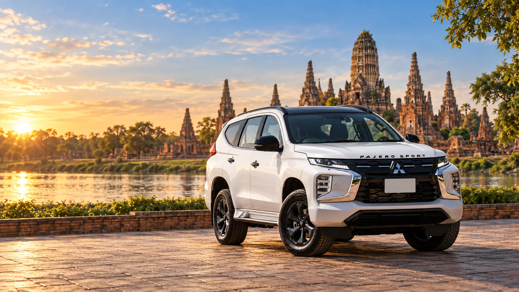 รถเช่า Mitsubishi Pajero Sport TEUNG SUV TAXI SERVICE