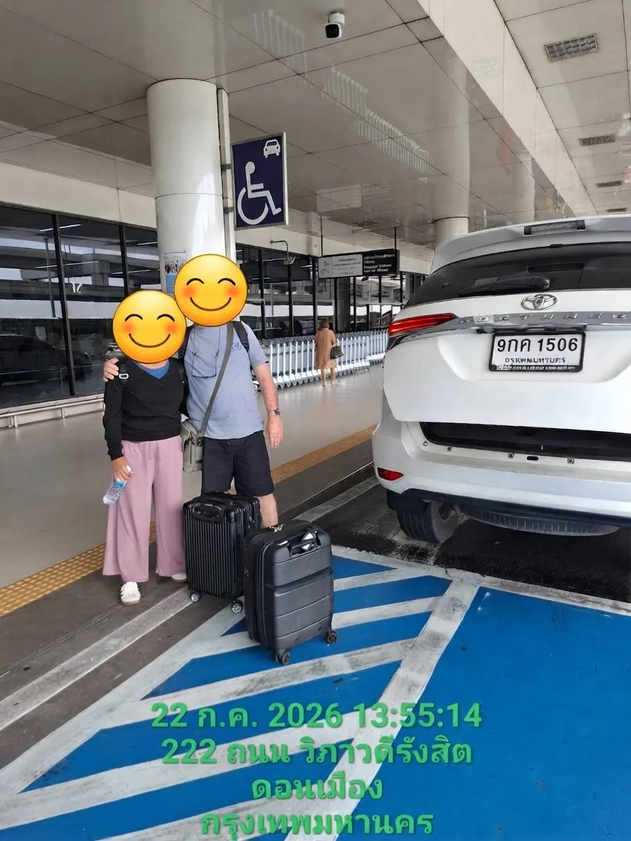 รีวิวจากลูกค้า: รับส่งสนามบิน